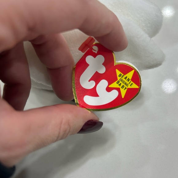 Rare Beanie Babie Gracie with PVC pellets & errors - Picture 4 of 7